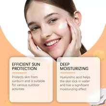 Refreshing Sunscreen Moisturizing Breathable Facial Ultra Long Extreme Anti-UVA Protection, Invisible Fluid, For All Skin Types, Resistant to Water, Sand and Sweat