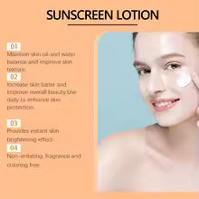 Refreshing Sunscreen Moisturizing Breathable Facial Ultra Long Extreme Anti-UVA Protection, Invisible Fluid, For All Skin Types, Resistant to Water, Sand and Sweat