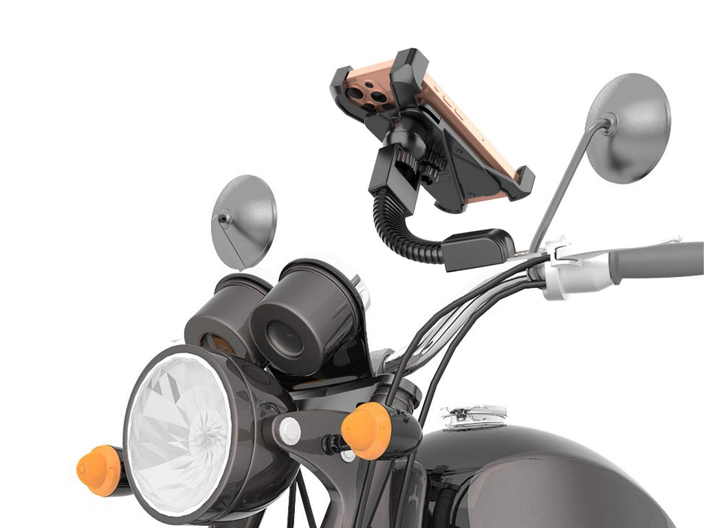 Techancy Suporte Universal Para Telemóvel Para Mota Ti2256, 4,5-7 Polegadas, Firme E Fiável, Essencial Para A Condução-1