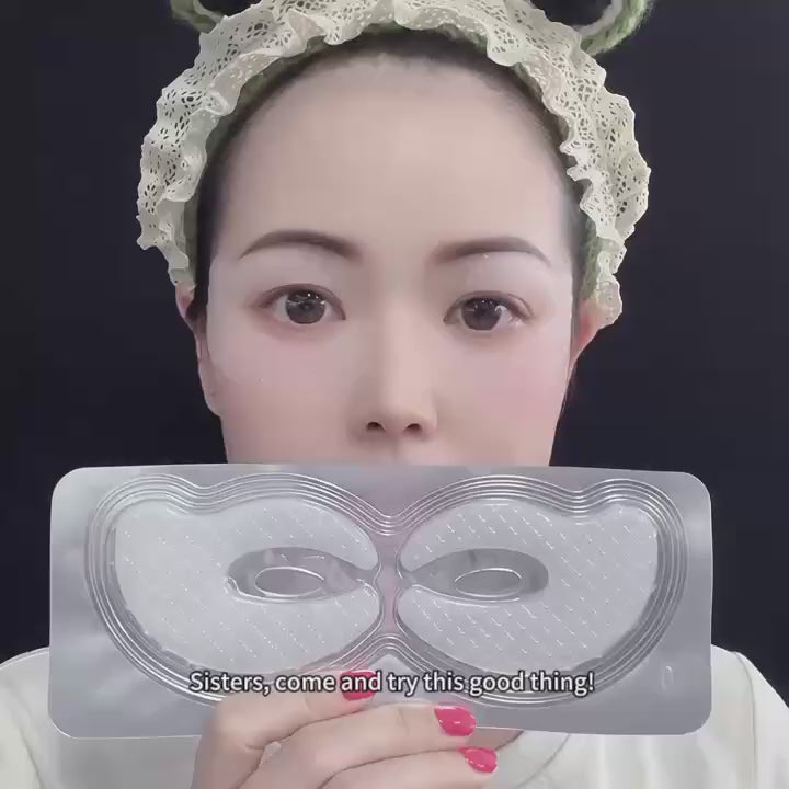 Collagen Eye Mask, Moisturizing, Upper and lower eye patch, remove dark circles, Eye Film