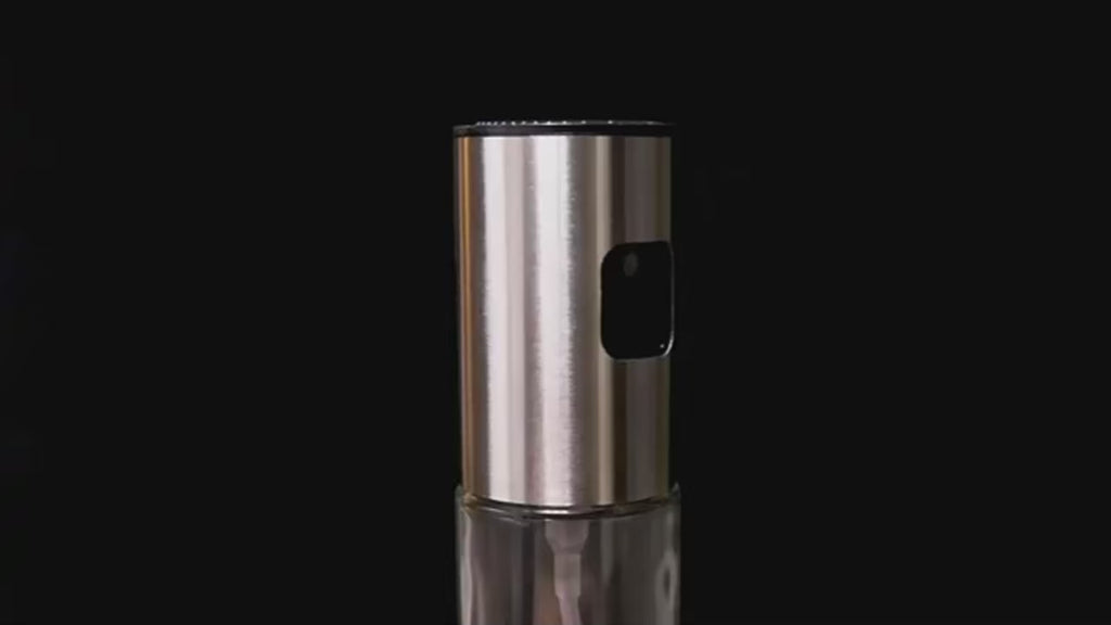 Stainless Steel Grill Kitchen Cooking Oil Spray Bottle With Scale, Oil sprayer